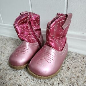 Pink Baby Cowgirl Boots